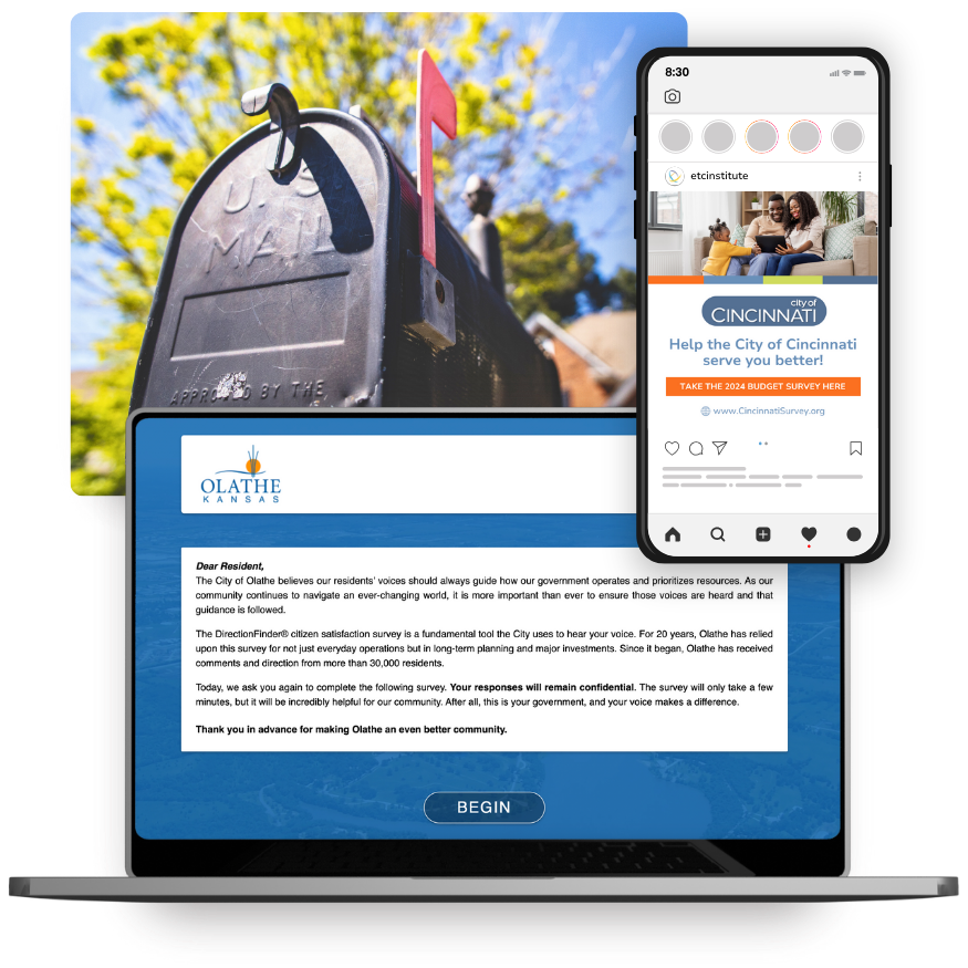 Locally Branded Resident Satisfaction Survey Materials